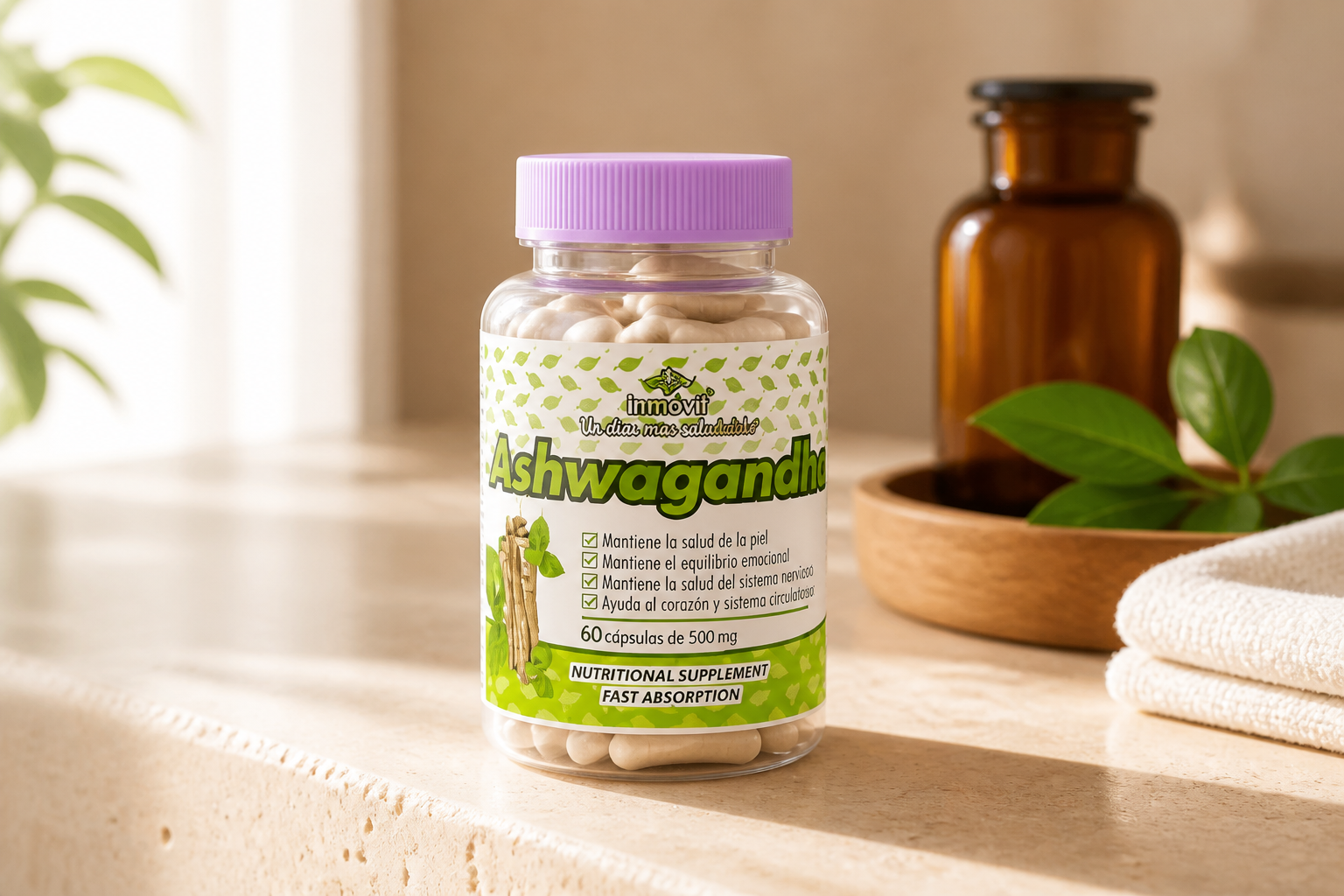 Ashwagandha Capsula -🌿Green Aura🌿
