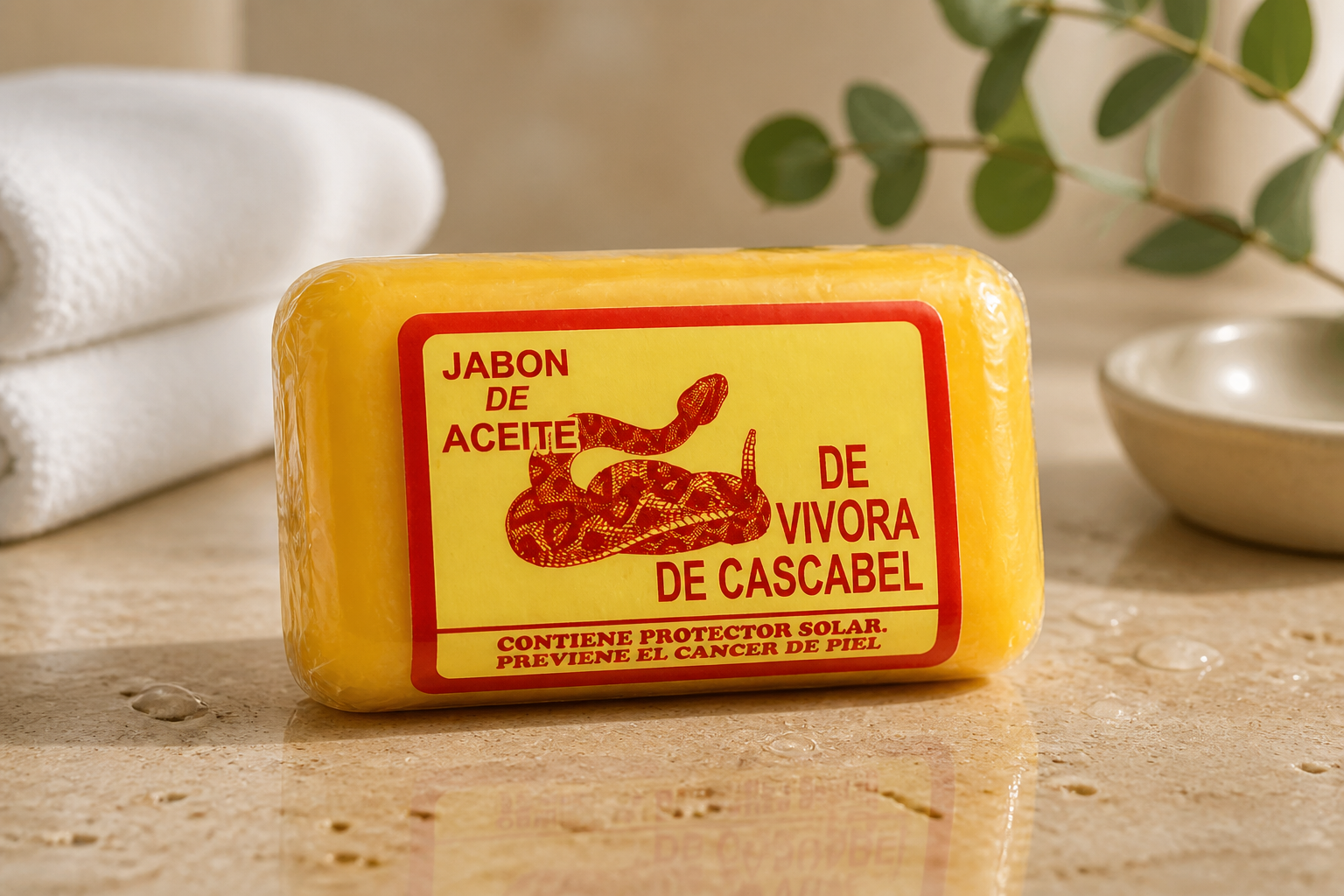Jabón Vibora de Cascabel -🌿Green Aura🌿